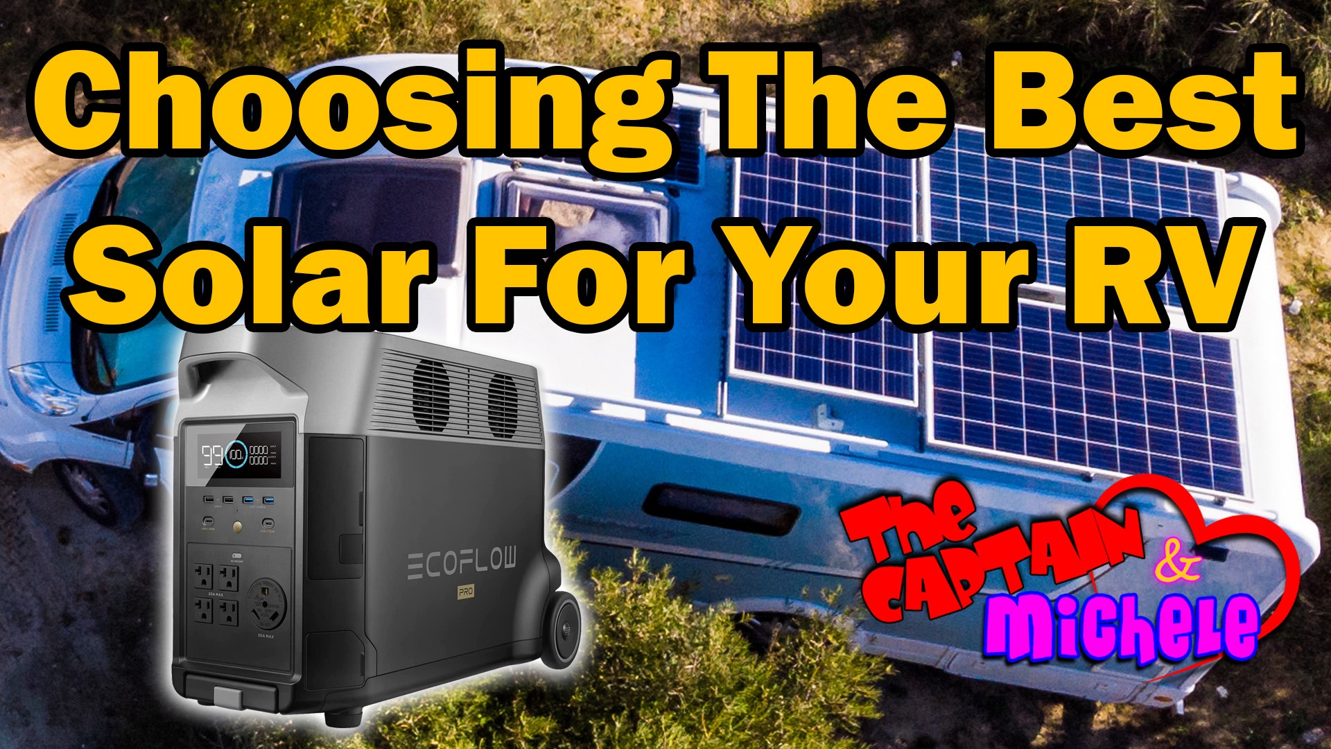 RV Solar EcoFlow Delta Pro